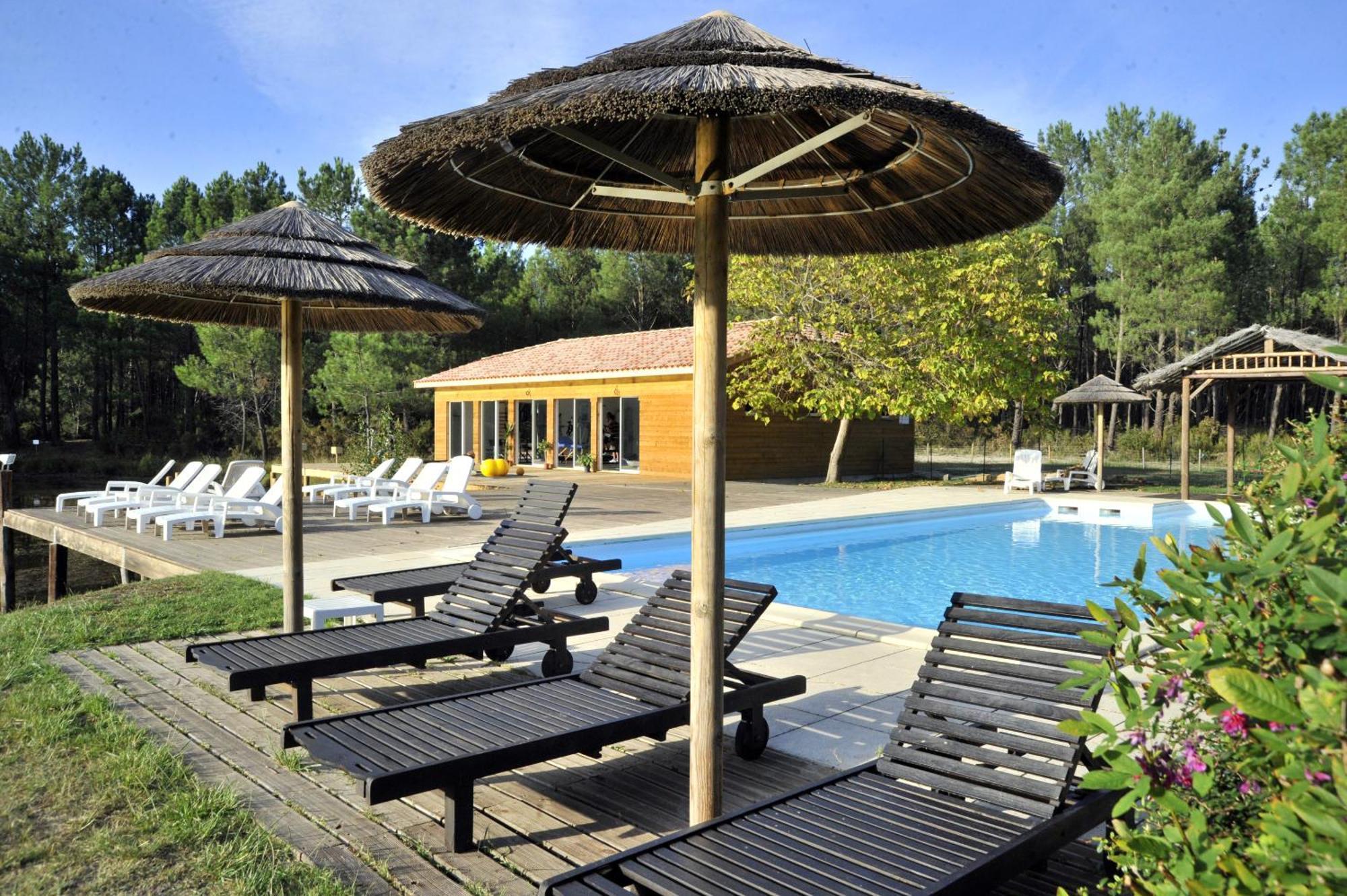 Villa Tout Confort Au Coeur D'Une Base Nautique ラカノー 部屋 写真